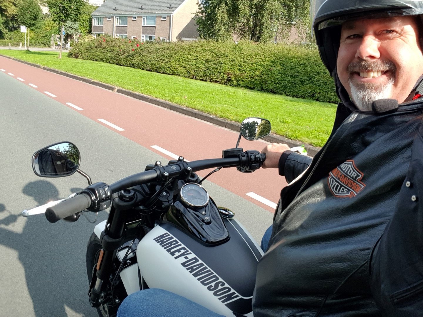 Riding the Fat Bob