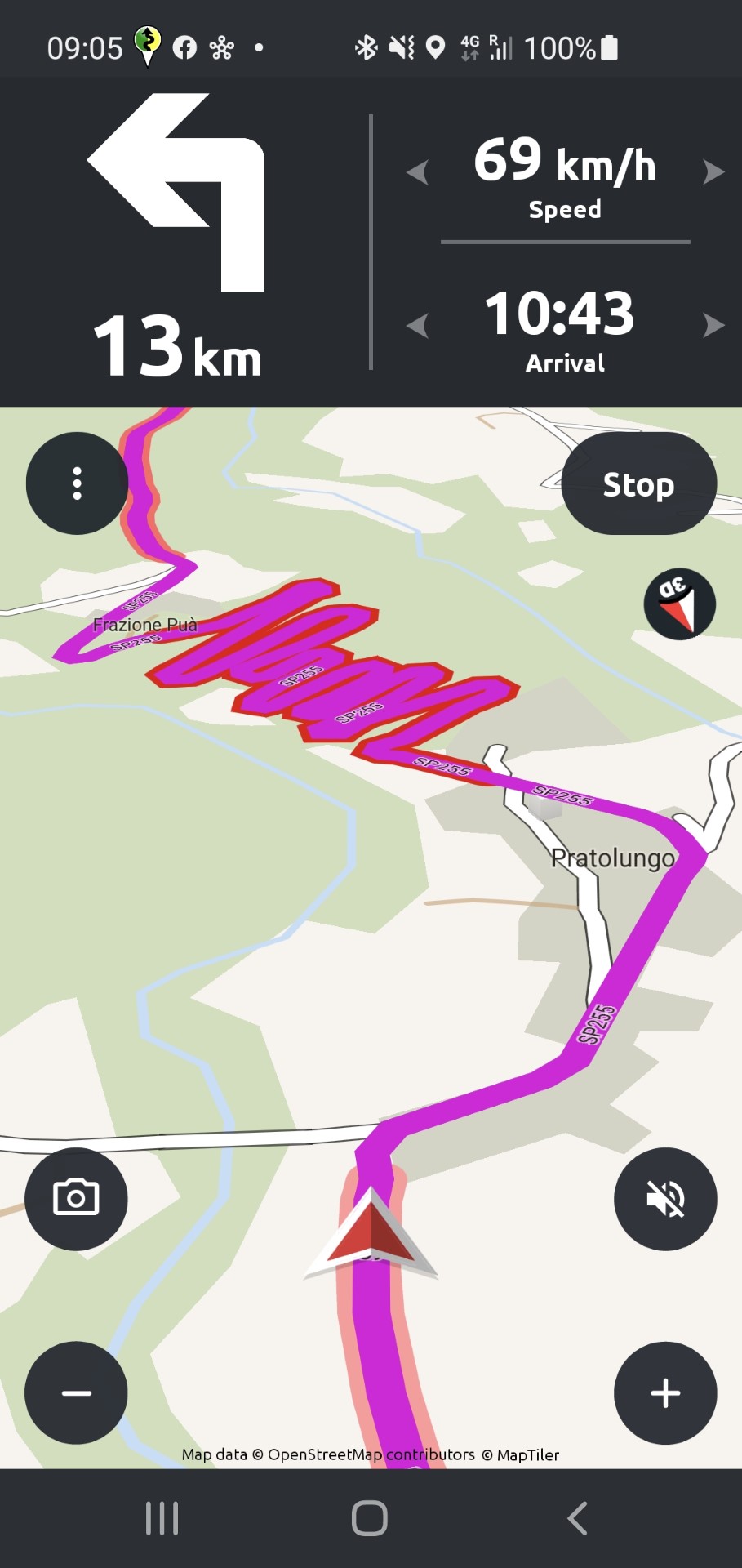 SP255 De route dir ik onderweg voorgeschoteld kreeg