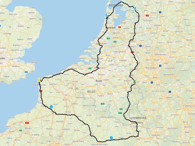 My route of this ride